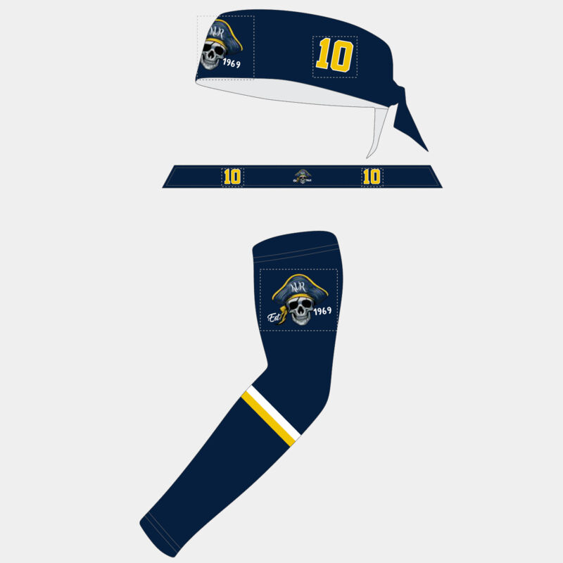 Raiders Headband & Sleeves Set Thumbnail